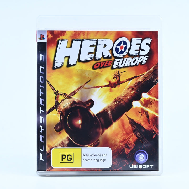 Heroes Over Europe - Sony Playstation 3 / PS3 Game + Manual - MINT DISC!