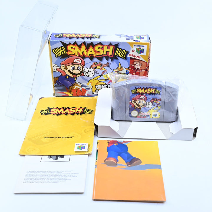 Super Smash Bros. - N64 / Nintendo 64 Boxed Game - PAL - FREE POST!