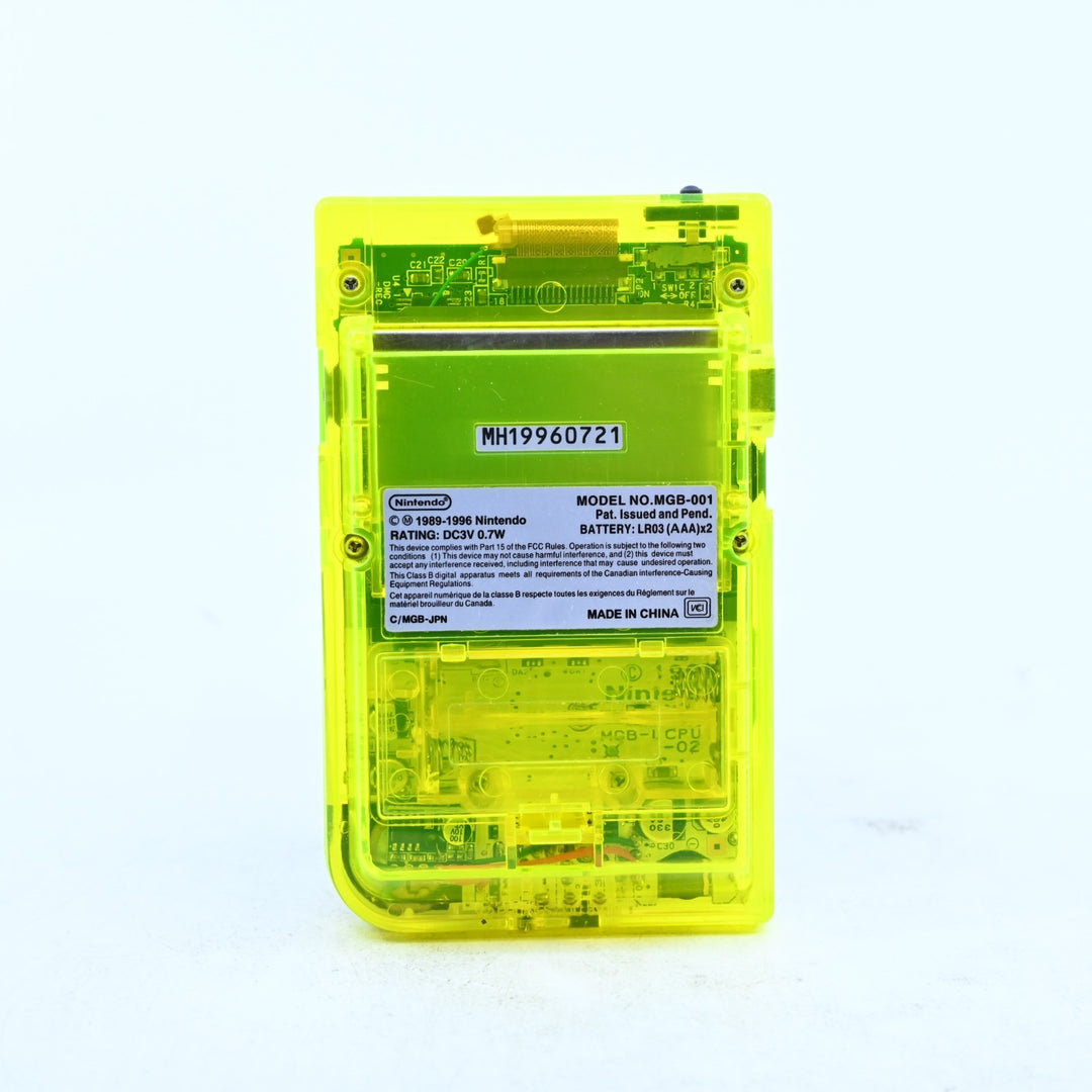 Clear Yellow - IPS - Nintendo Gameboy Pocket Console - MGB-001 - FREE POST!