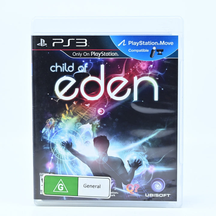 Child of Eden - Sony Playstation 3 / PS3 Game + Manual - MINT DISK + FREE POST!