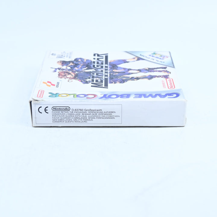 Metal Gear Solid - Nintendo Gameboy Color Boxed Game - PAL - FREE POST!