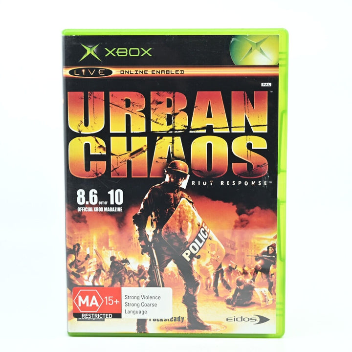 Urban Chaos: Riot Response - Original Xbox Game + Manual - PAL - MINT DISC!