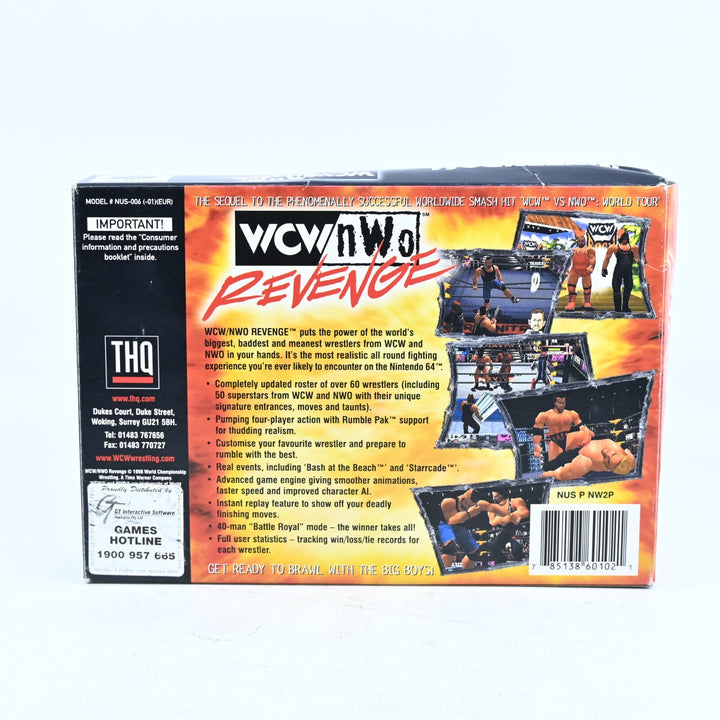 WCW nWo Revenge - N64 / Nintendo 64 Boxed Game - PAL - FREE POST!
