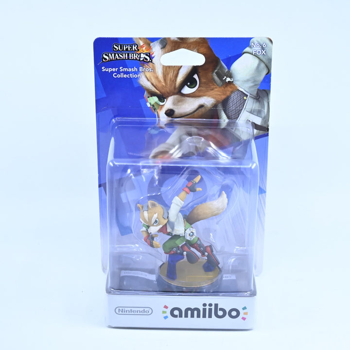 SEALED! Fox Amiibo No. 6 - Super Smash Bros. Collection - Toy