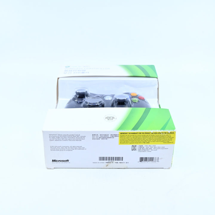 Microsoft Xbox 360 Black Wireless Controller - Xbox 360 Accessory