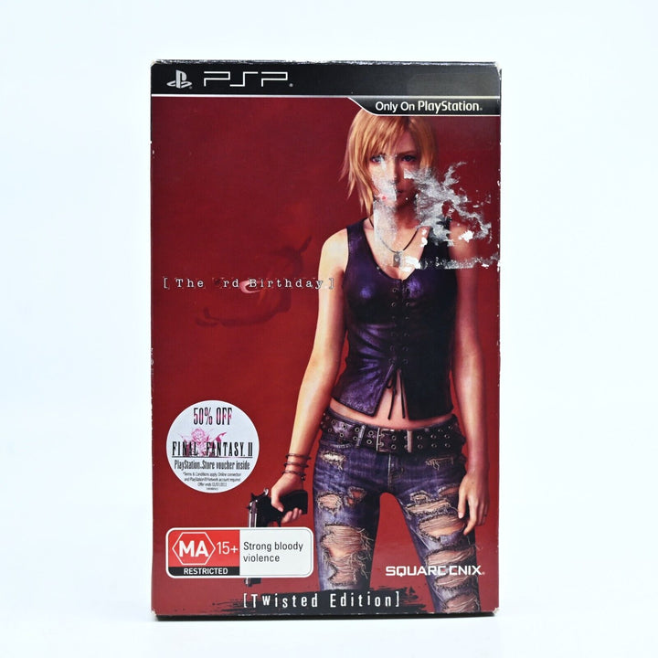 The 3rd Birthday: Twisted Edition - Sony PSP Game - FREE POST!