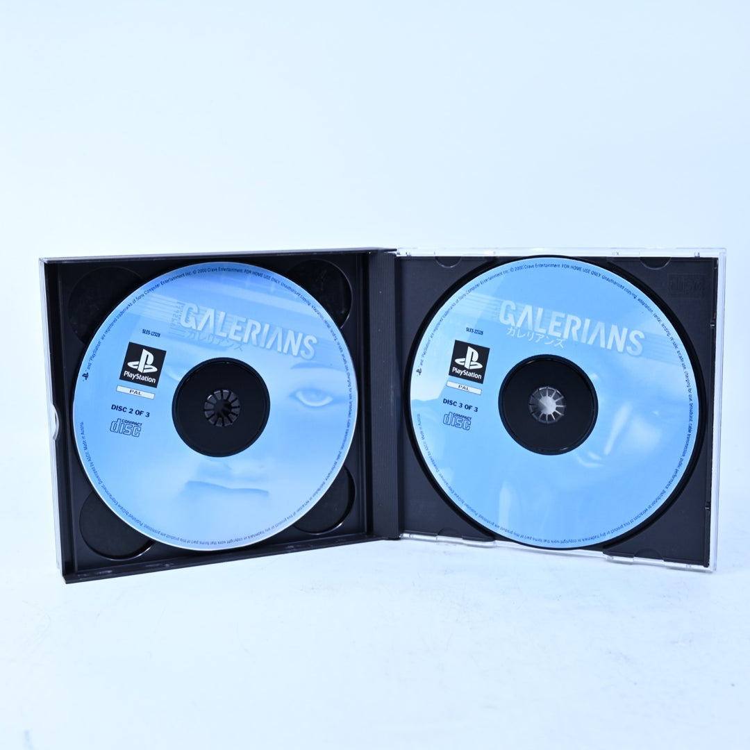 Galerians - Sony Playstation 1 / PS1 Game + Manual - PAL - MINT DISC!