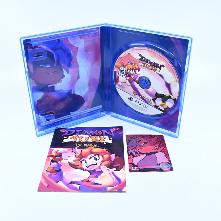 Demon Turf - Sony Playstation 5 / PS5 Game + Manual + Card - LIMITED RUN