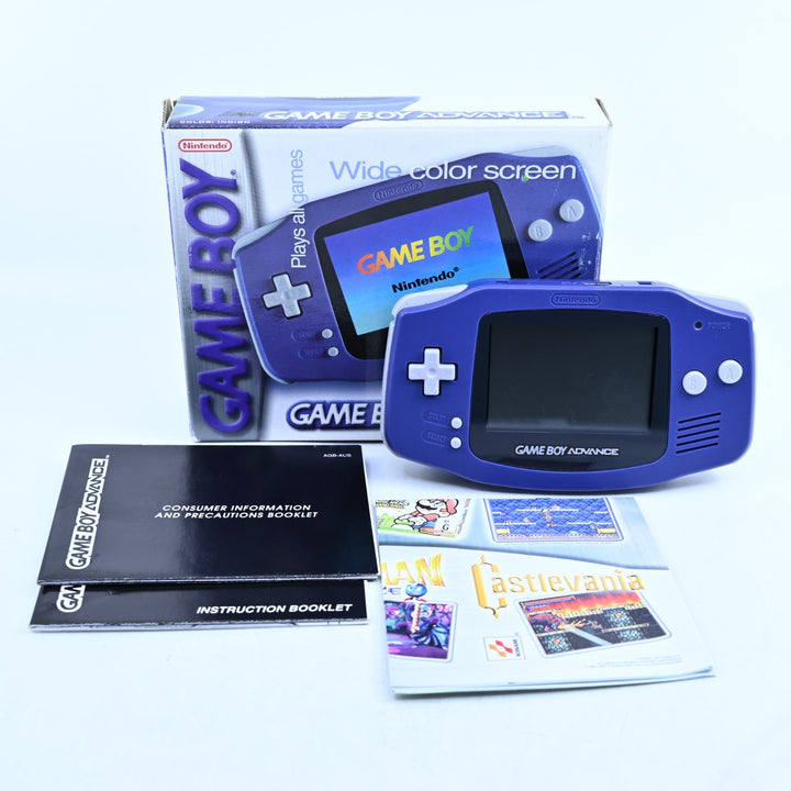 Indigo - Nintendo Gameboy Advance Boxed Console - AGB-001 - FREE POST!