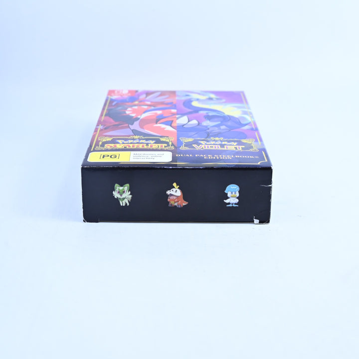 Pokemon Scarlet + Violet Dual Pack Steelbook Edition - Nintendo Switch Game