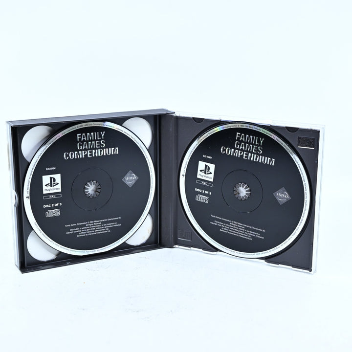 Family Games Compendium - Sony Playstation 1 / PS1 Game + Manual - PAL