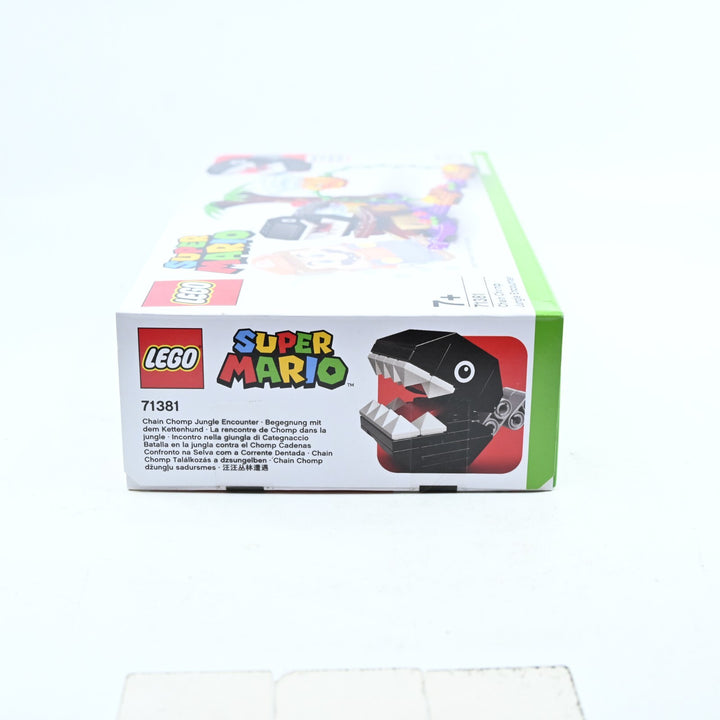 SEALED! LEGO 71381 Chain Chomp Jungle Encounter - Super Mario Expansion - Toy