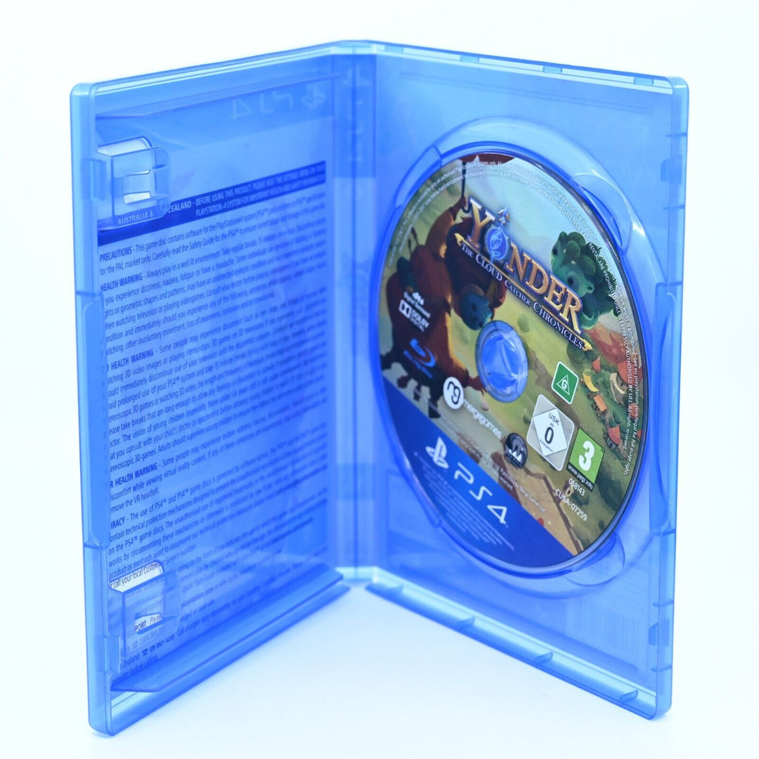 Yonder: The Cloud Catcher Chronicles - Sony Playstation 4 / PS4 Game - MINT DISC