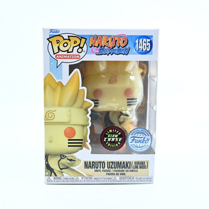 Naruto Uzumaki (Kurama Link Mode) #1465 - Limited Glow Chase - Pop Vinyl