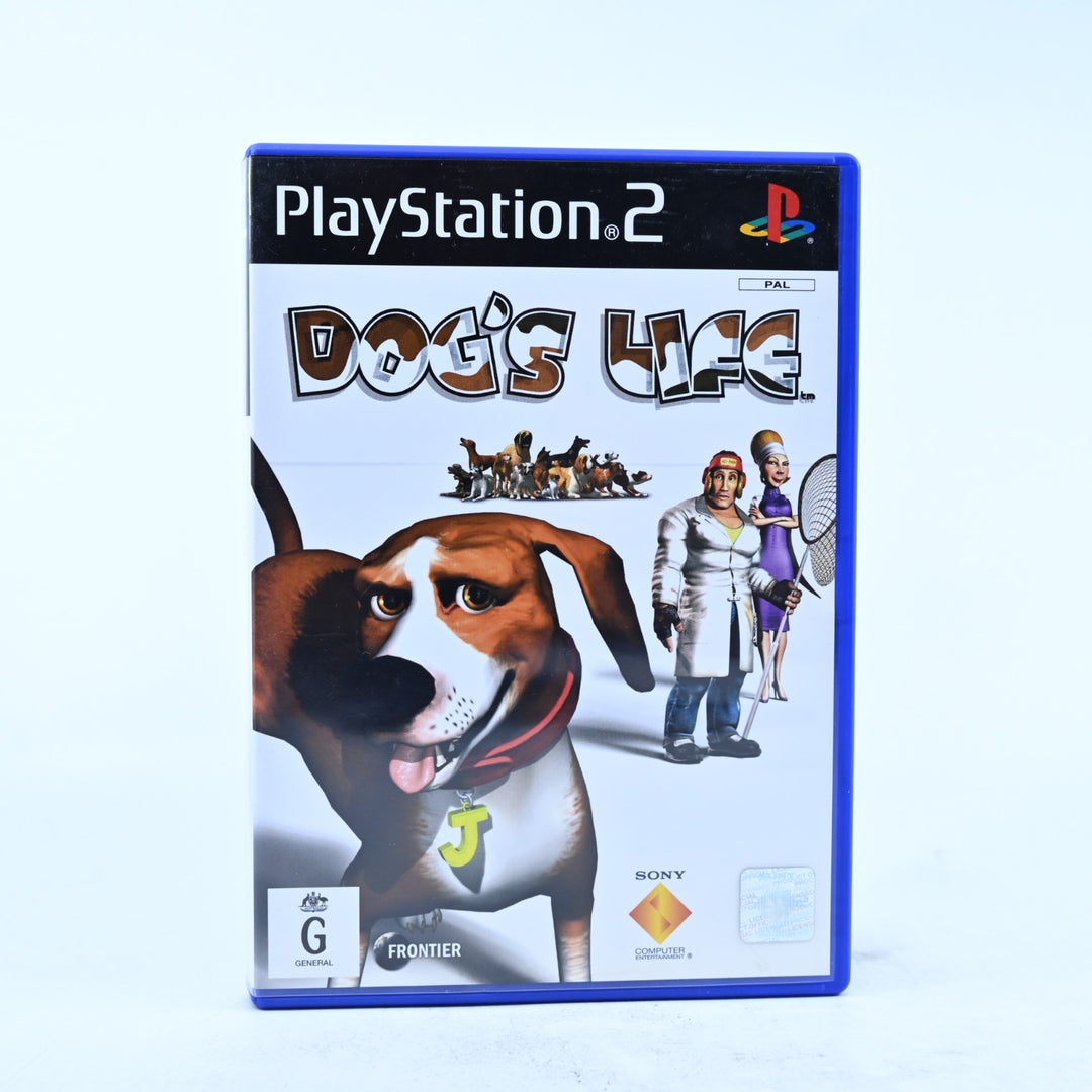 Dog's Life - Sony Playstation 2 / PS2 Game + Manual - PAL - MINT DISC!