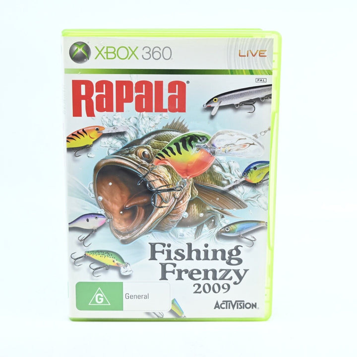 Rapala: Fishing Frenzy 2009 - Xbox 360 Game + Manual - PAL - MINT DISC!