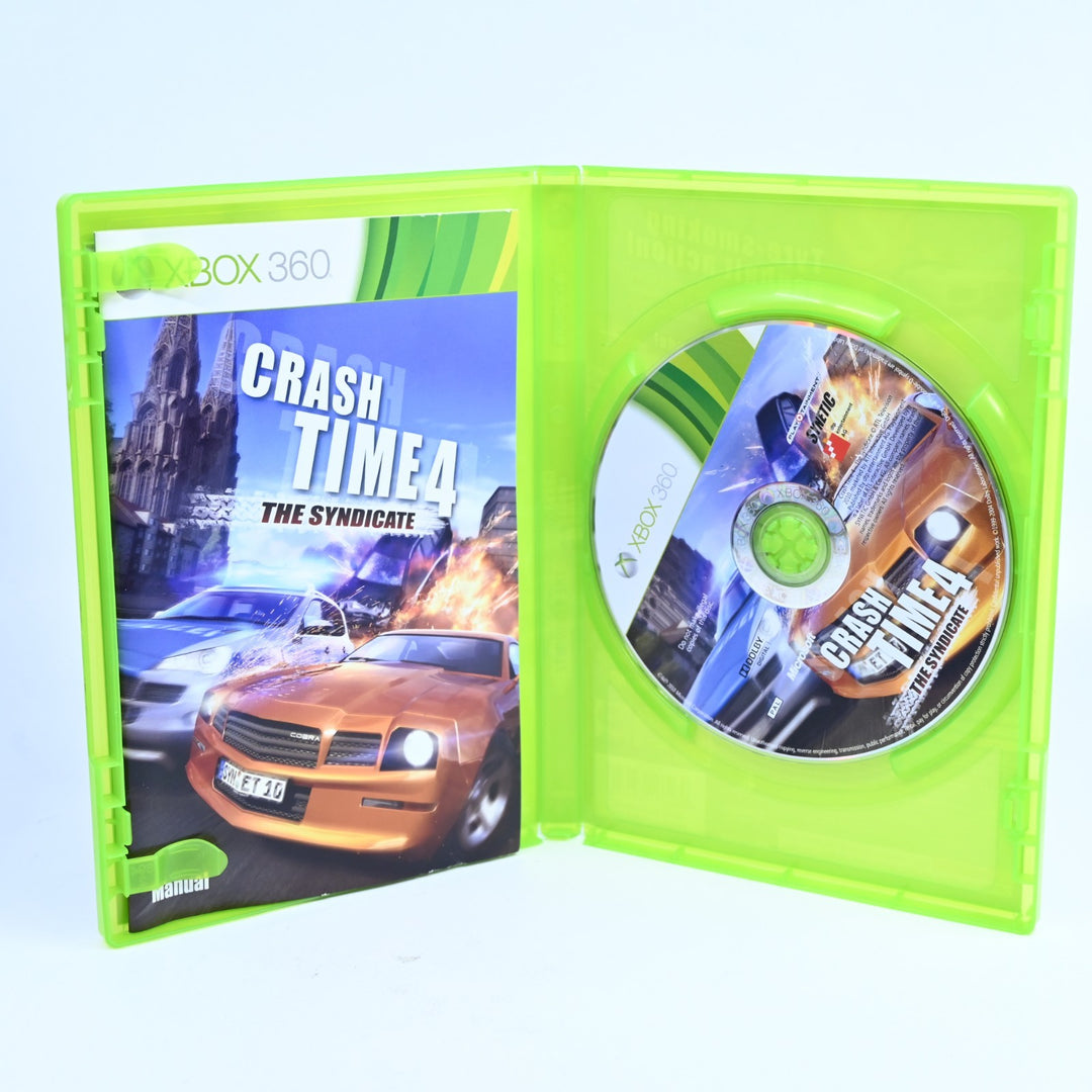 Crash Time 4: The Syndicate - Xbox 360 Game + Manual - PAL - MINT DISC!