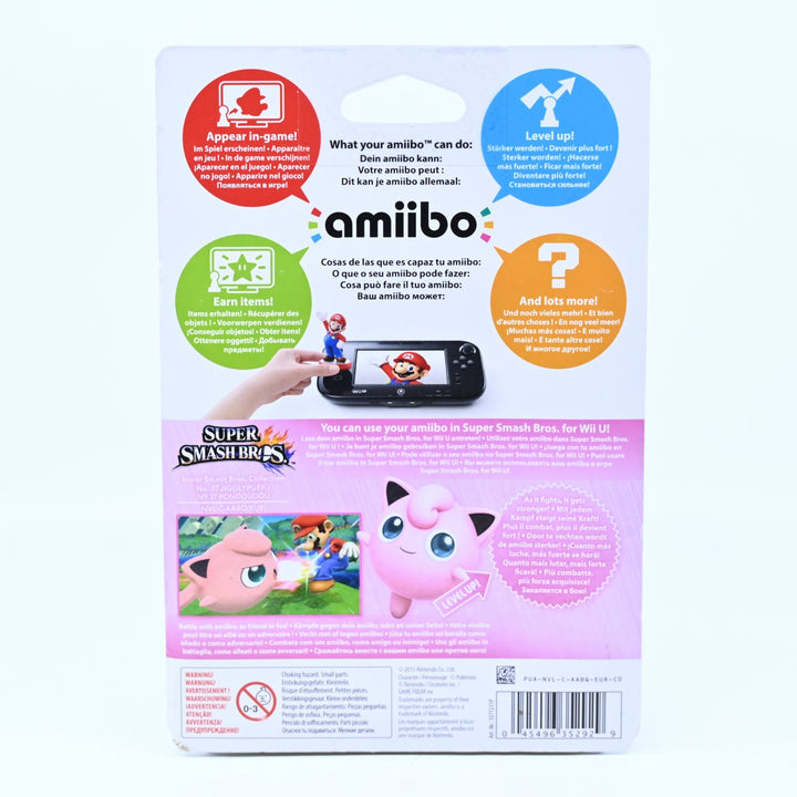 SEALED! Jigglypuff Amiibo No. 37 - Super Smash Bros. - Toy - FREE POST!