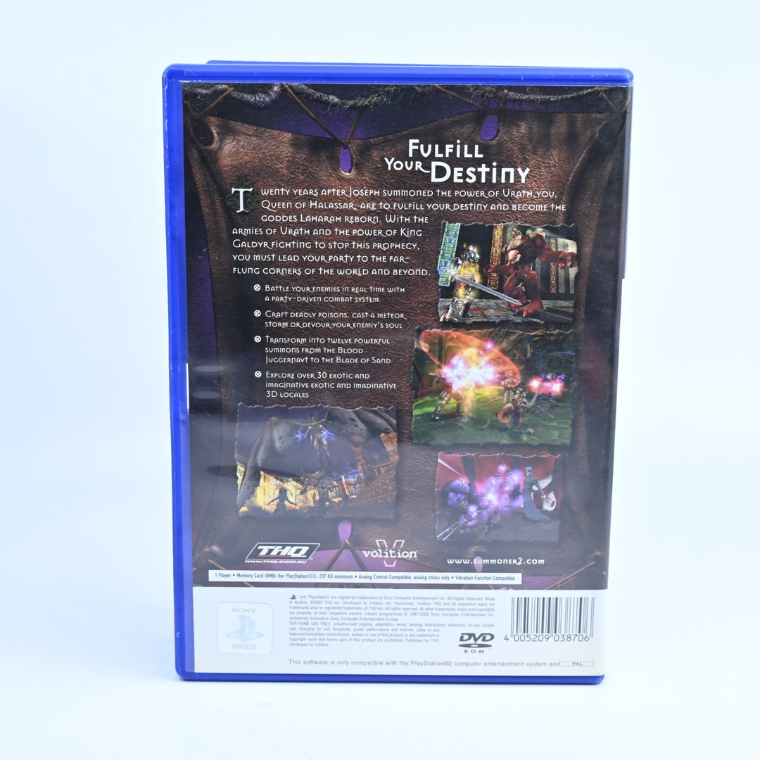 Summoner 2 - Sony Playstation 2 / PS2 Game + Manual - PAL - MINT DISC!