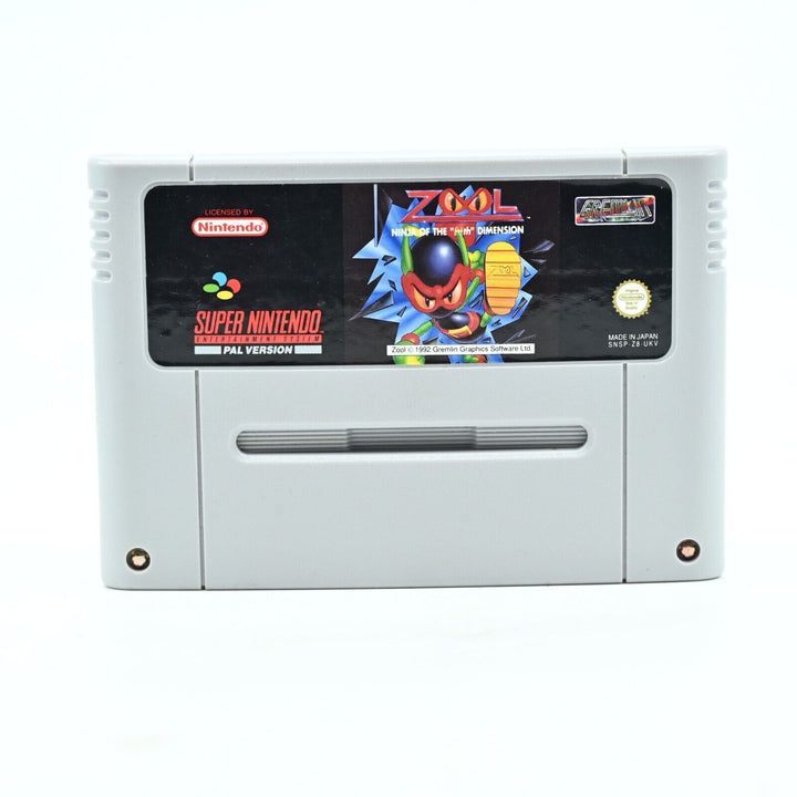 Zool: Ninja of the "Nth" Dimension - Super Nintendo /SNES Game - PAL - FREE POST