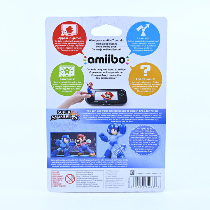 SEALED! Mega Man Amiibo - Super Smash Bros. Collection No. 27 - Toy