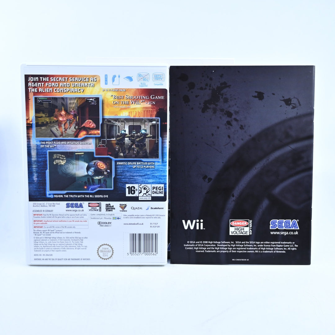 LIKE NEW! The Conduit: Special Edition - Nintendo Wii Game + Manual - MINT DISC!