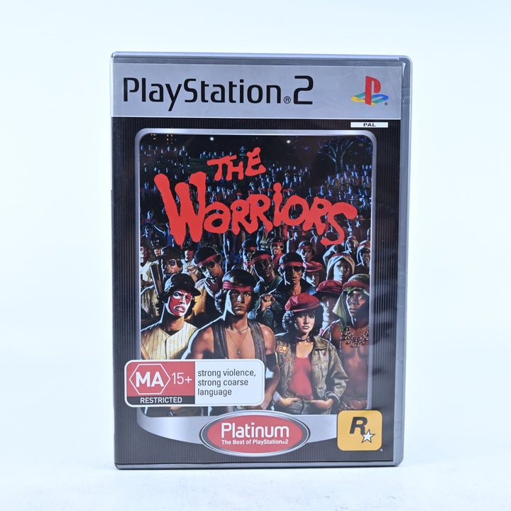 The Warriors - Sony Playstation 2 / PS2 Game + Manual - PAL - MINT DISC!
