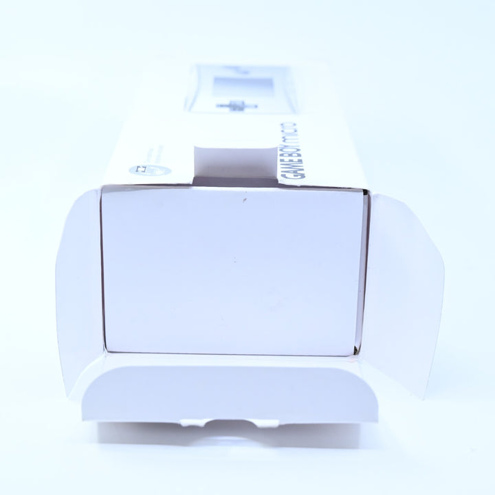 UNUSED! Silver Gameboy Micro - Nintendo Gameboy Micro Boxed Console