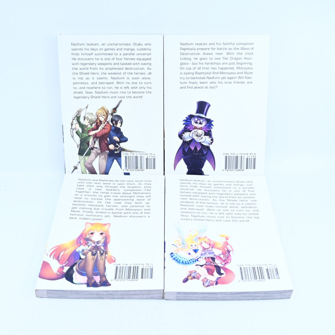 The Rising of the Shield Hero - Volumes 1-4 - Aiya Kyu - One Piece Books - Manga