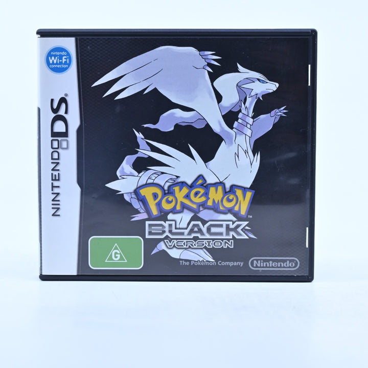 Pokemon Black Version - Nintendo DS Game - AUS PAL + Manual - FREE POST!