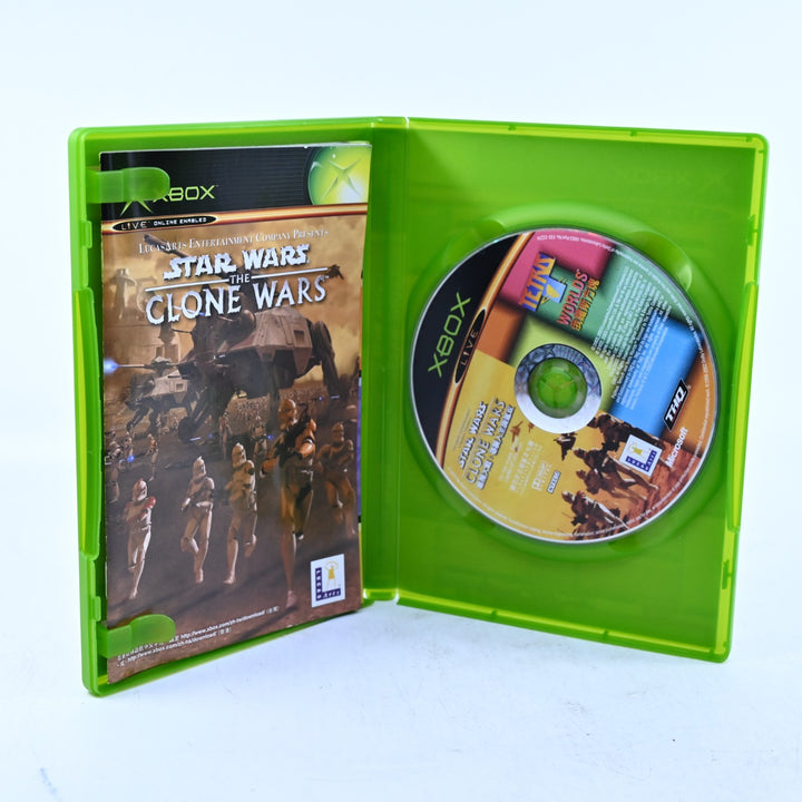 Star Wars The Clone Wars + Tetris Worlds - Original Xbox Game - CHINESE ONLY