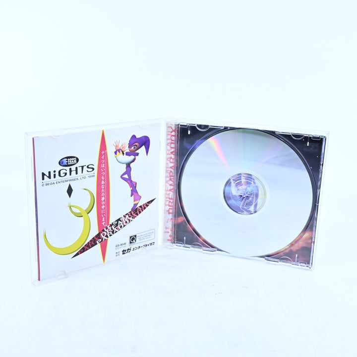 Nights into Dreams... - Sega Saturn Game + Manual - NTSC-J - MINT DISC!