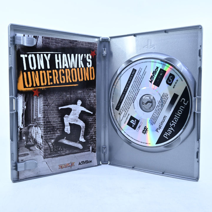 Tony Hawk's Underground - Sony Playstation 2 / PS2 Game + Manual - PAL
