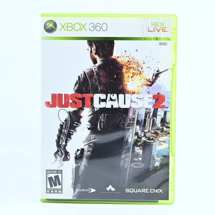 Just Cause 2 - Xbox 360 Game + Manual - Region Free - MINT DISC!