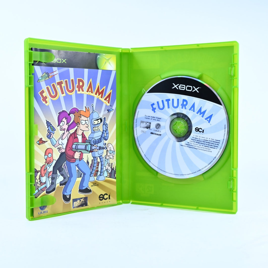 Futurama - Original Xbox Game + Manual - PAL - MINT DISC!