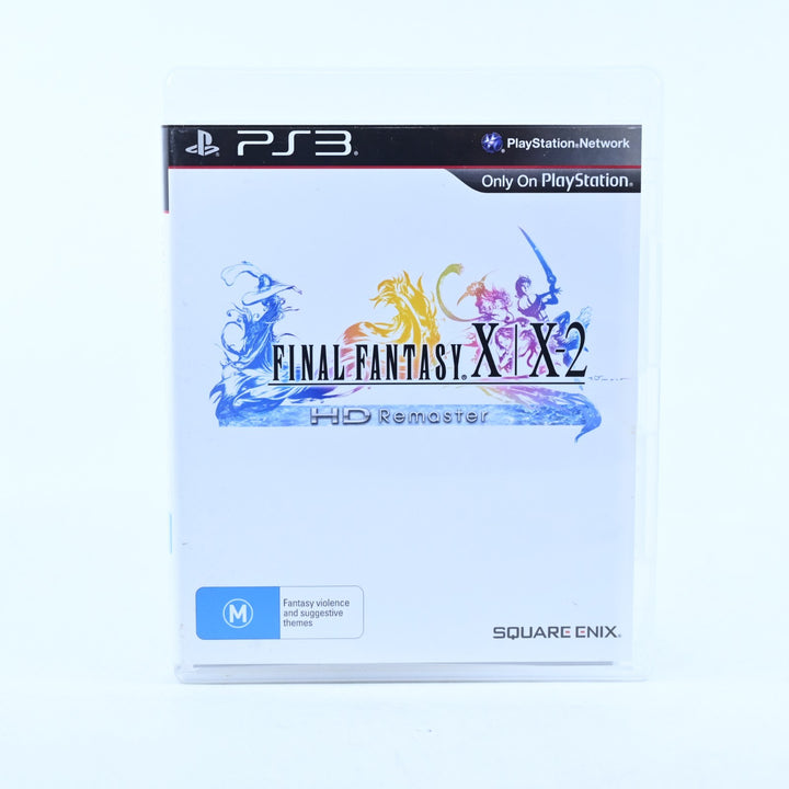 Final Fantasy X / X-2 HD Remaster - Sony Playstation 3 / PS3 Game + Manual