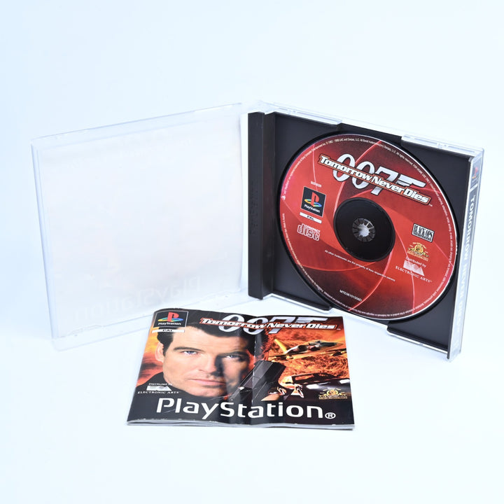 007: Tomorrow Never Dies - Sony Playstation 1 / PS1 Game + Manual - PAL