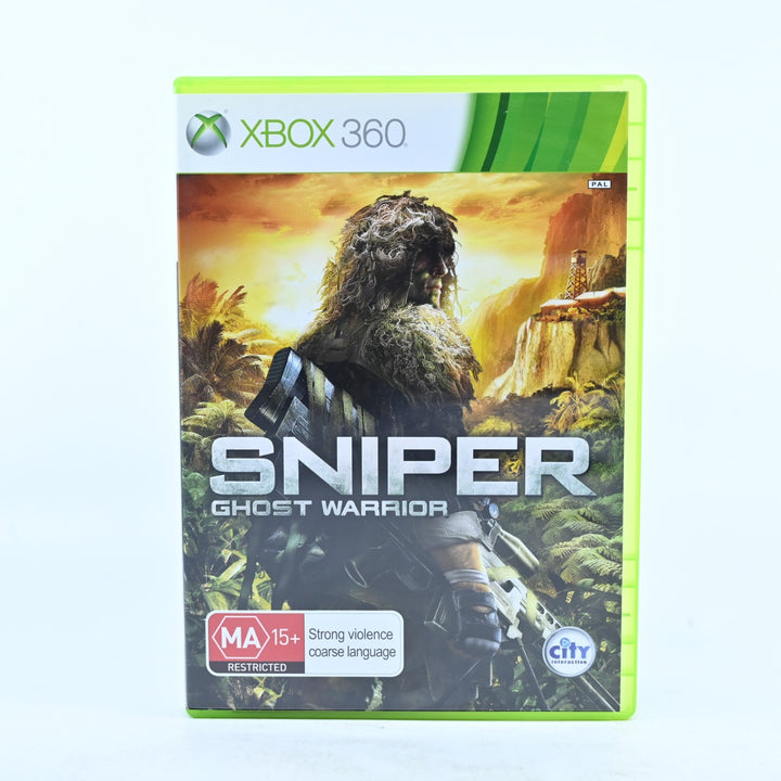 Sniper Ghost Warrior - Xbox 360 Game + Manual