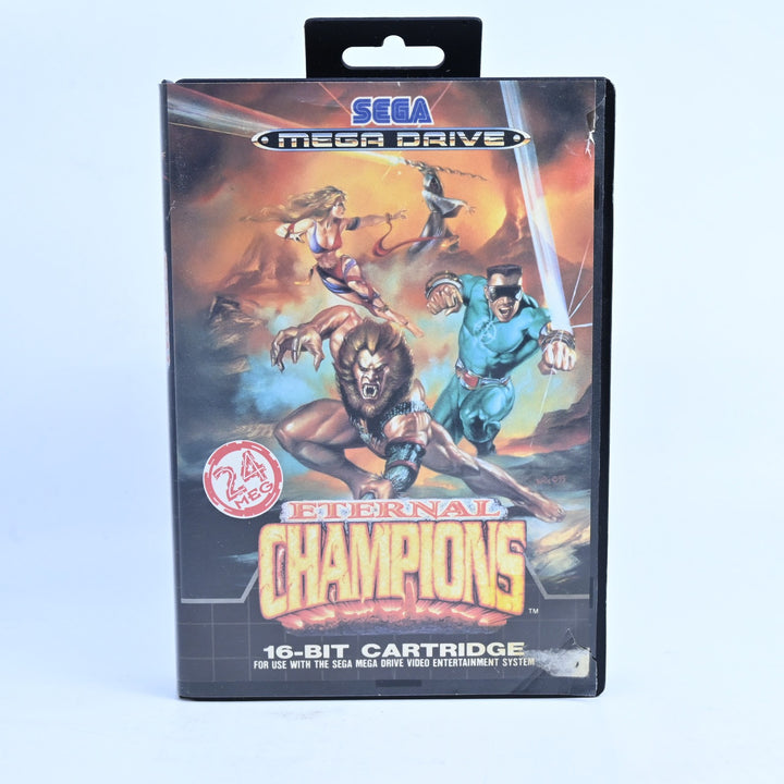Eternal Champions - Sega Mega Drive Game - No Manual - PAL - FREE POST!