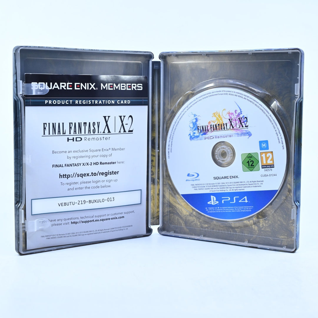 Final Fantasy X|X-2 HD Remaster Limited Edition - Steelbook - PS5 Game