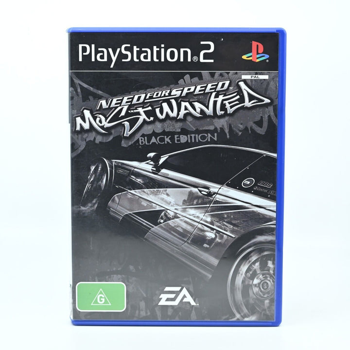 Need for Speed: Most Wanted Black Edition - Sony Playstation 2/PS2 Game + Manual