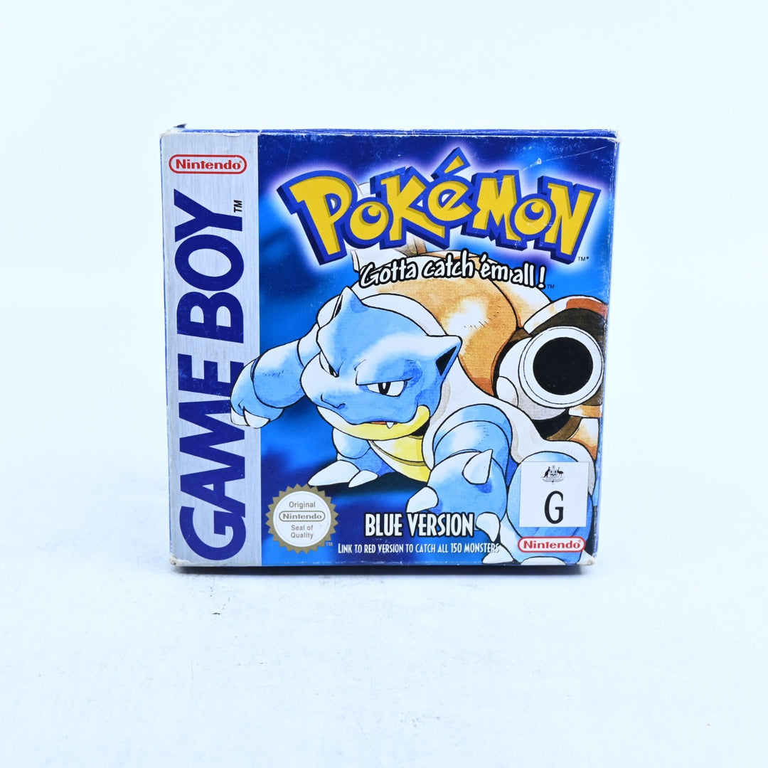 Pokemon Blue Version - Nintendo Gameboy Boxed Game - PAL - NEW SAVE BATTERY!