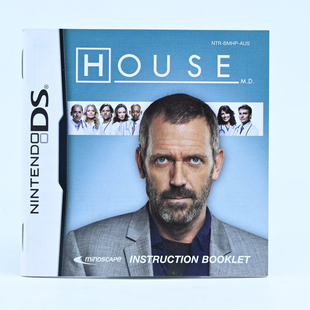 House M.D - Nintendo DS Game - Region Free + Manual - FREE POST!