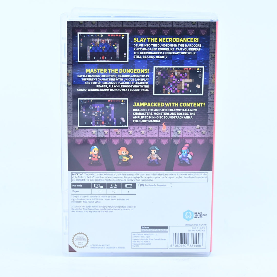 Crypt of the NecroDancer: Nintendo Switch Edition - Nintendo Switch Game