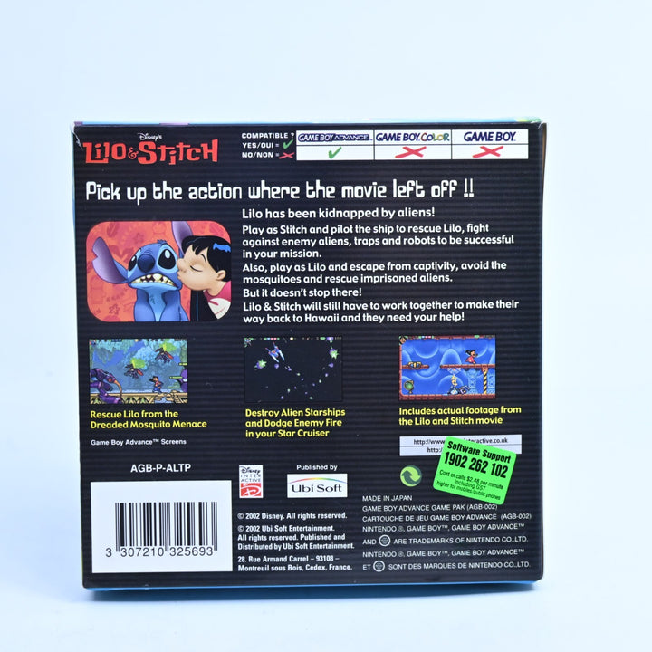 Disney’s Lilo & Stitch - Nintendo Gameboy Advance / GBA Boxed Game - PAL