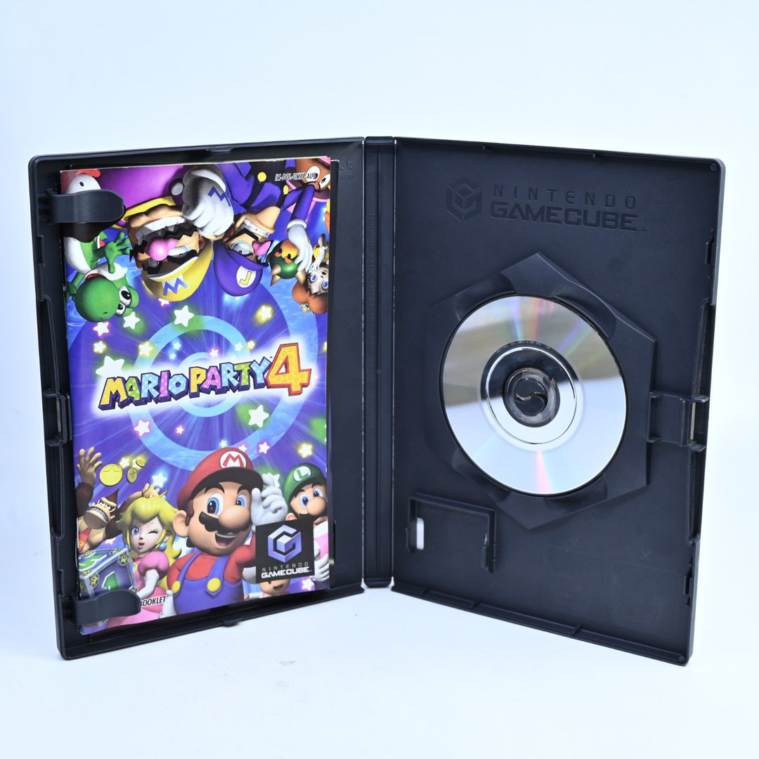 Mario Party 4 - Nintendo Gamecube Game + Manual - PAL - FREE POST!