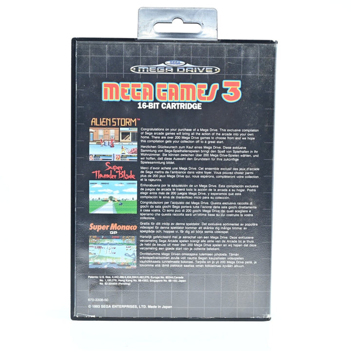 Mega Games 3 - Sega Mega Drive Game - PAL - FREE POST!