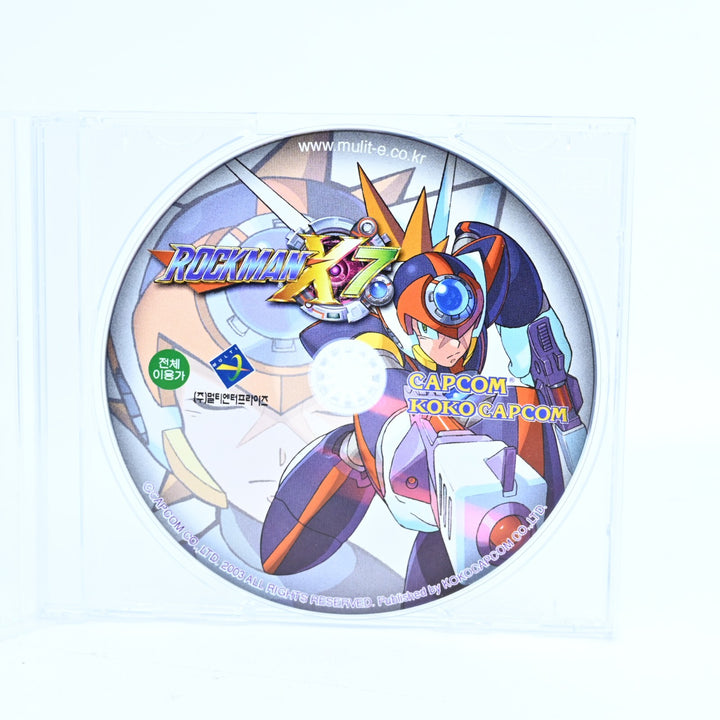 Rockman X7 Megaman 7 - PC Game - Korean Version