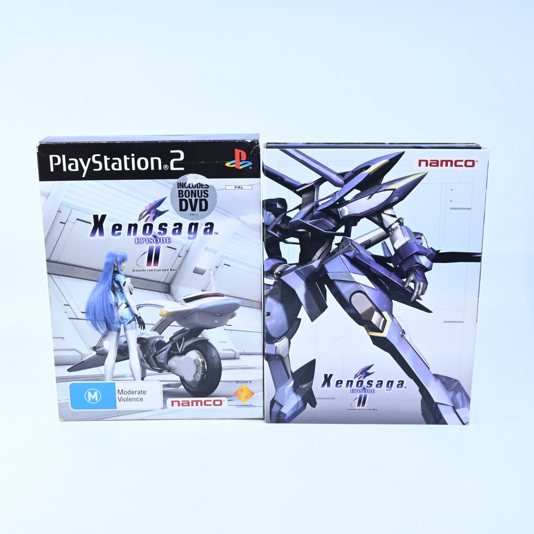 Xenosaga: Episode II - Big Box - Sony Playstation 2 / PS2 Game + Manual - PAL