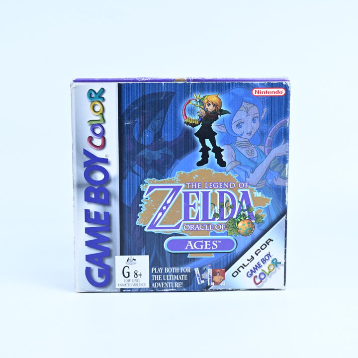 The Legend of Zelda: Oracle of Ages - Nintendo Gameboy Color Boxed Game